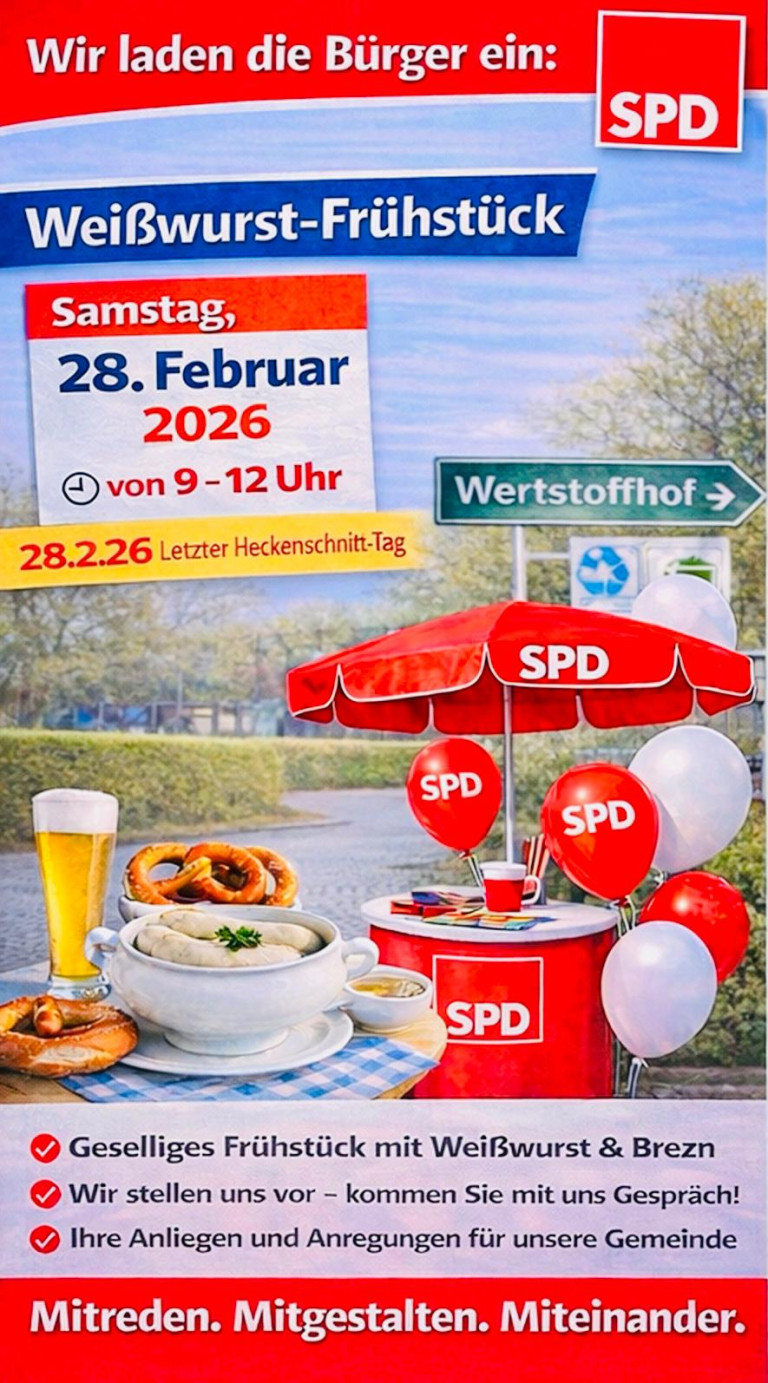 Einladung Weißwurtfrühstück